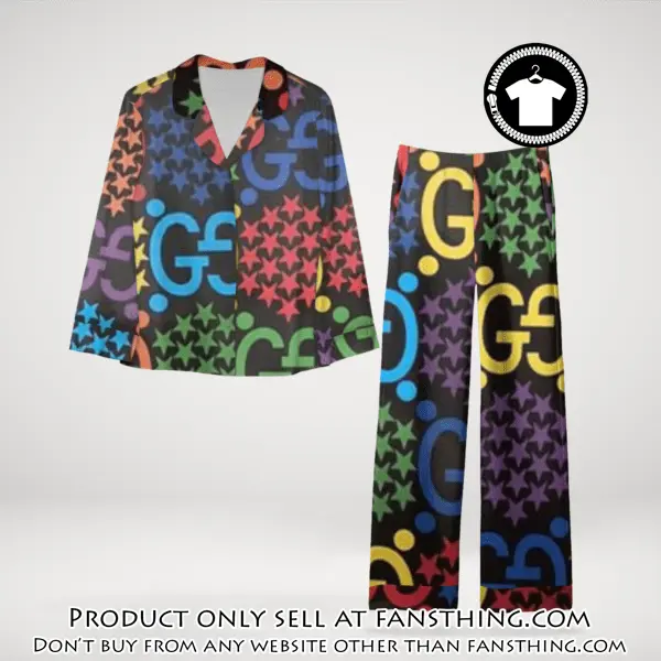 Trending luxury gc satin pajama set pjs1059 fst0729513